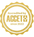 Accredited by ACCET since 2022